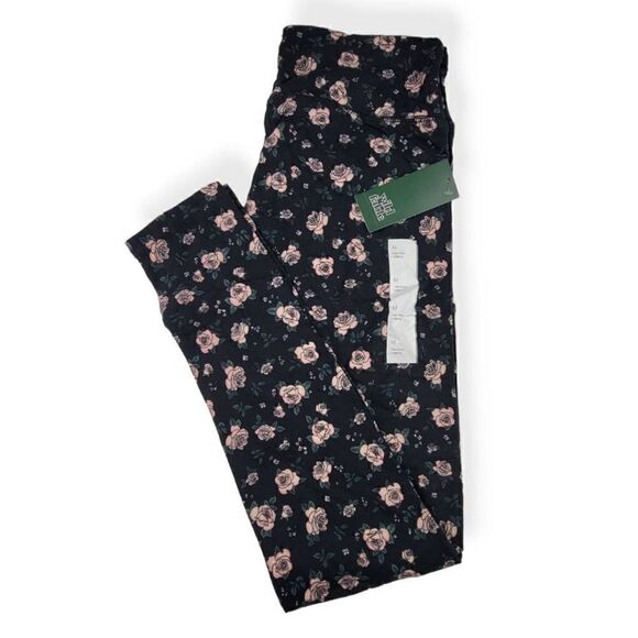 Wild Fable Floral Leggings Medium - Picture 2 of 3